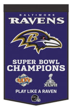 Baltimore Ravens SB Banner