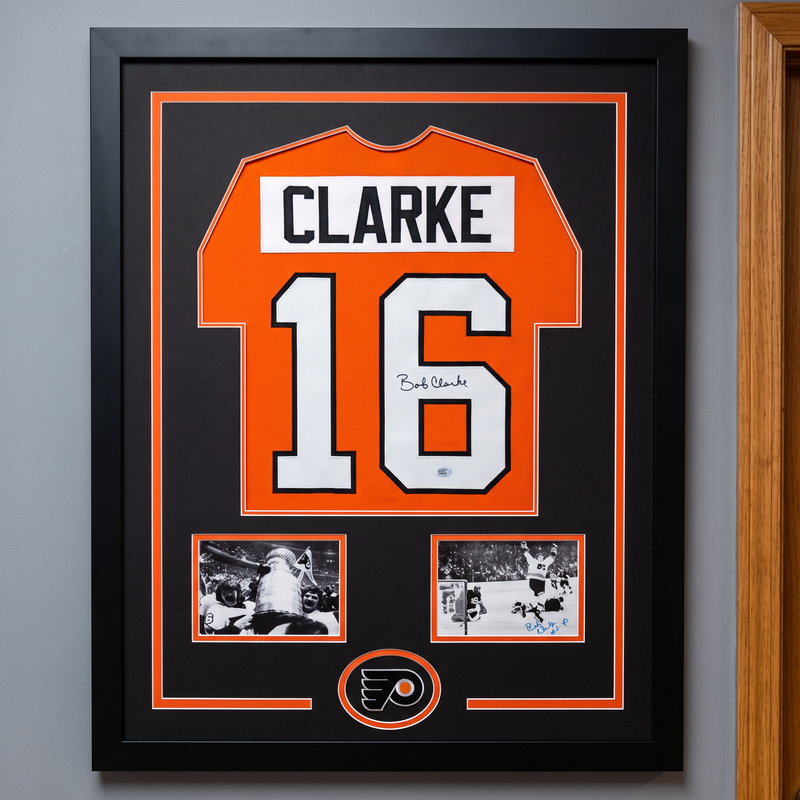 Bobby Clarke Autographed Flyers Jersey