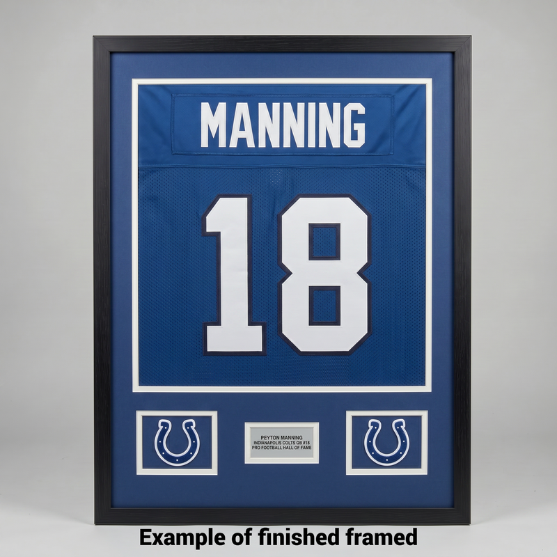 Custom Jersey Framing – 29×37 Pro Edition