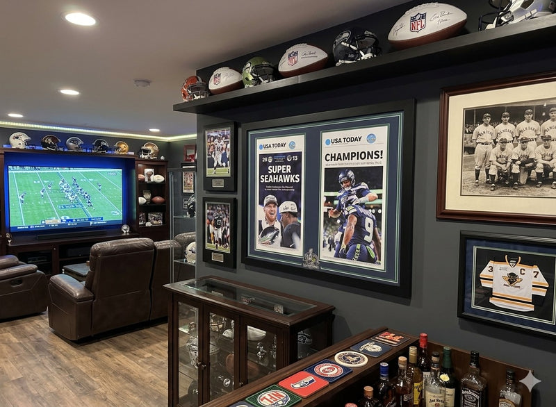 28 x 34 Seattle Seahawks Superbowl LX championship Double Art Print