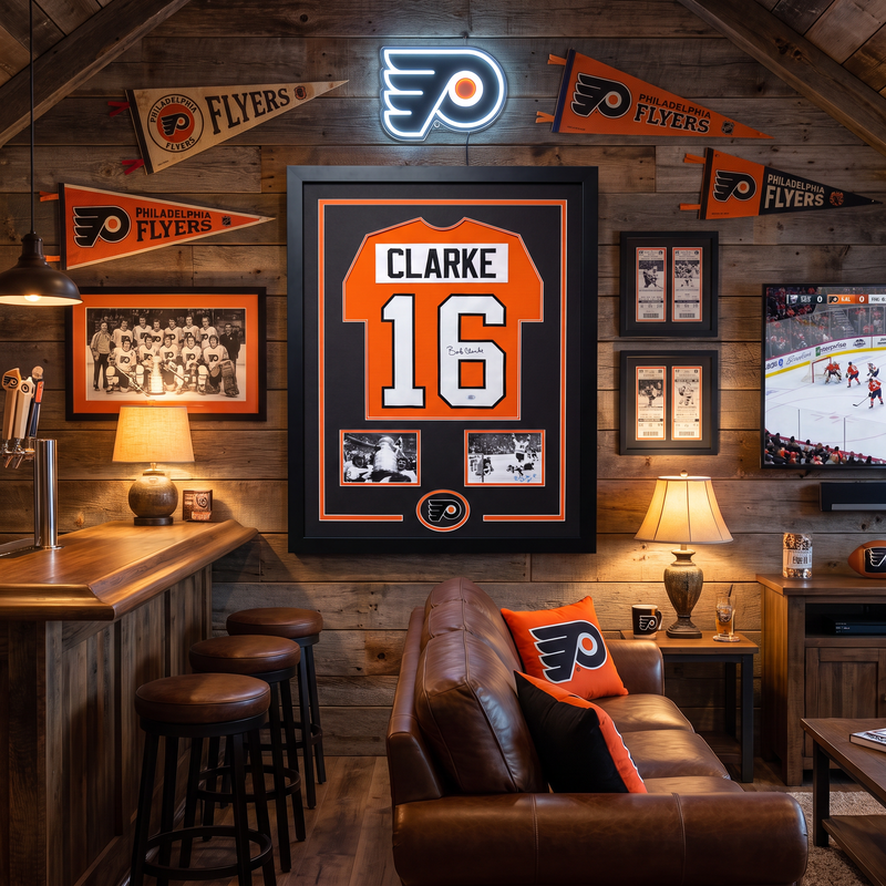 Bobby Clarke Autographed Flyers Jersey