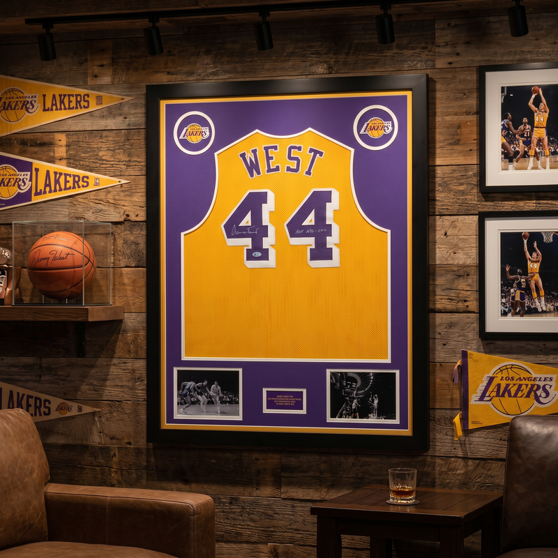 Custom Jersey Framing – 31×40 Legend Edition (Basketball)