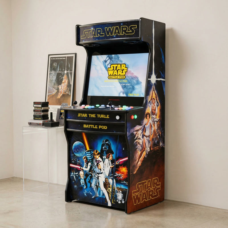 Star Wars themed arcade cabinet