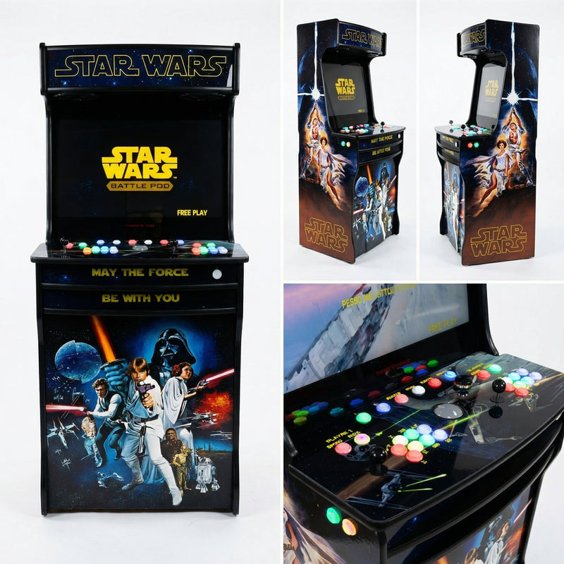 Star Wars themed arcade cabinet