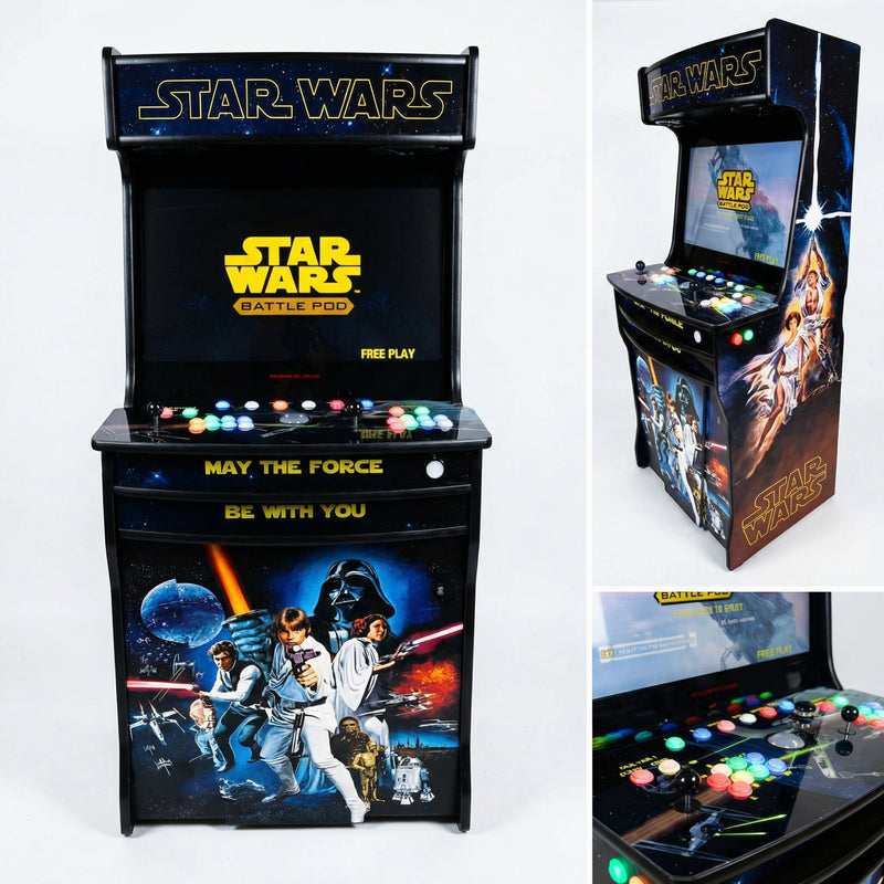 Star Wars themed arcade cabinet