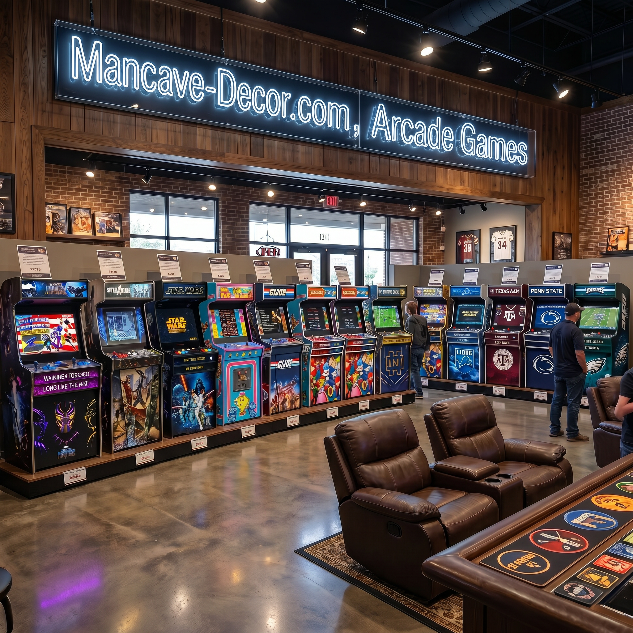 CUSTOM ARCADE CABINETS