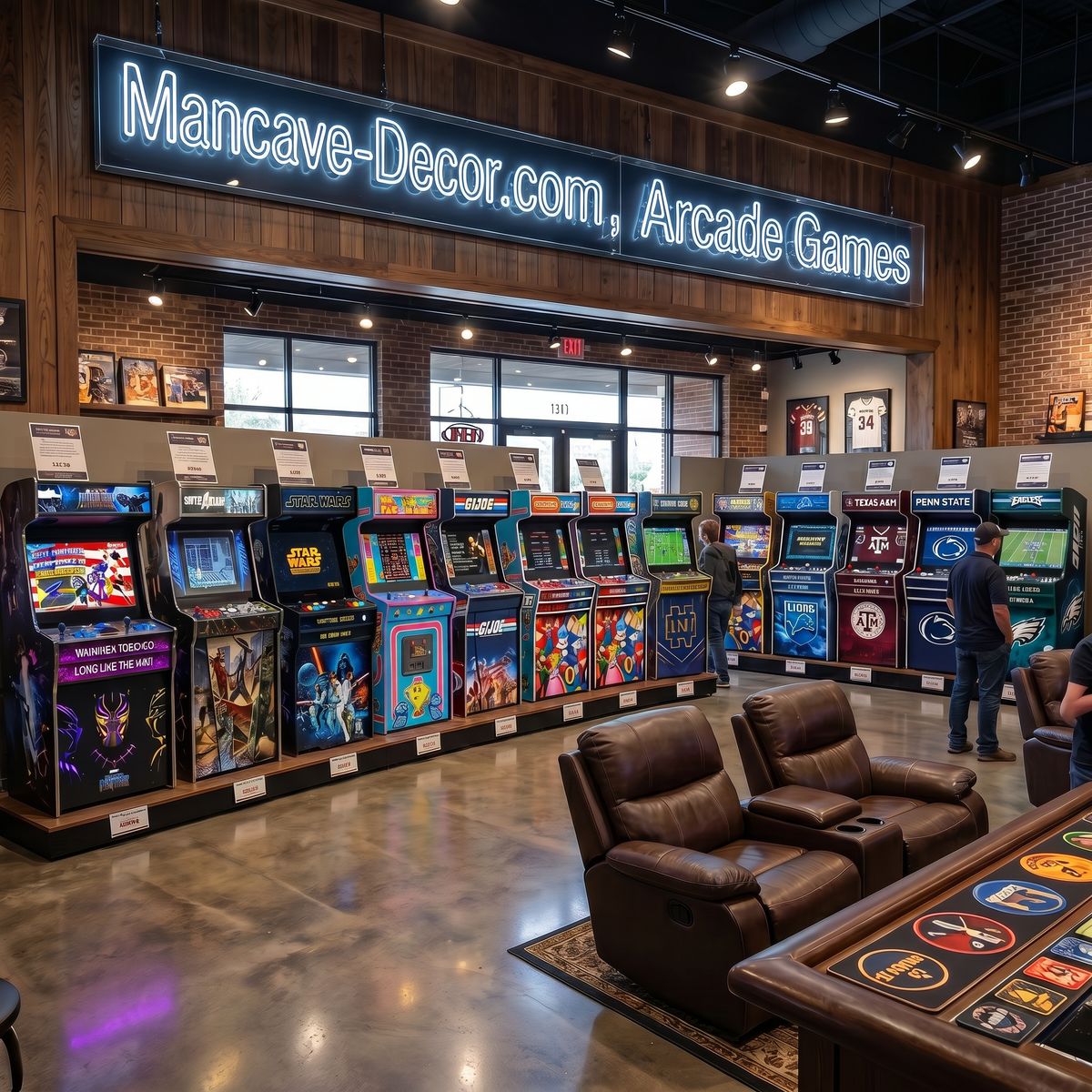 CUSTOM ARCADE CABINETS