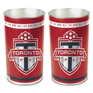 Toronto FC Wastebasket 15 Inch - Special Order