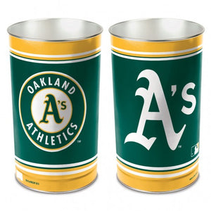 Oakland Athletics Wastebasket 15 Inch - Special Order