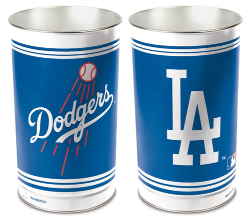 Los Angeles Dodgers Wastebasket 15 Inch