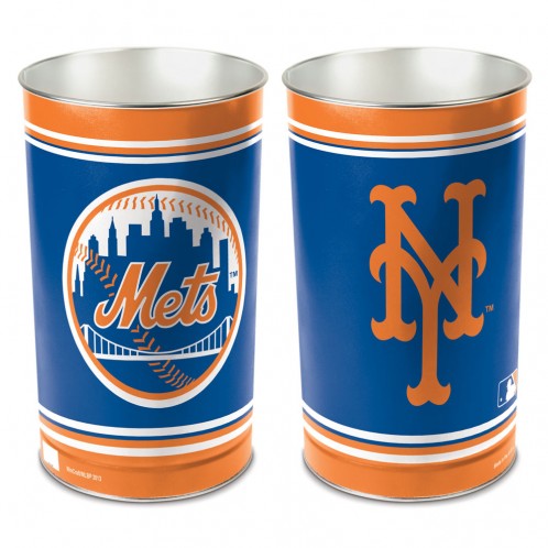 New York Mets Wastebasket 15 Inch