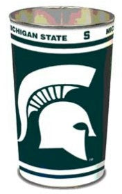 Michigan State Spartans Wastebasket 15 Inch
