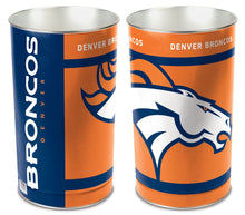 Denver Broncos Wastebasket 15 Inch