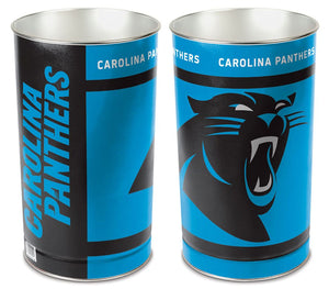 Carolina Panthers Wastebasket 15 Inch