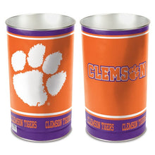 Clemson Tigers Wastebasket 15 Inch