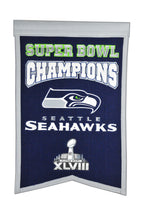 Seattle Seahawks Super Bowl Champs Banner