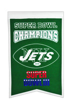 New York Jets Super Bowl Champs Banner