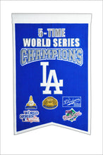 Los Angeles Dodgers 5 Time WS Champions Banner