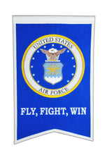US AIR FORCE Crest Banner