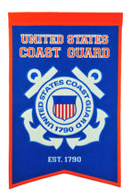 US COAST GUARD Badge Banner