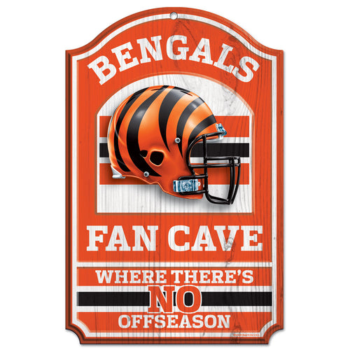 Cincinnati Bengals Wood Sign - 11