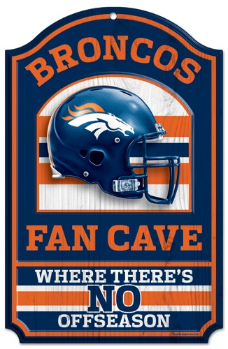 Denver Broncos Wood Sign - 11