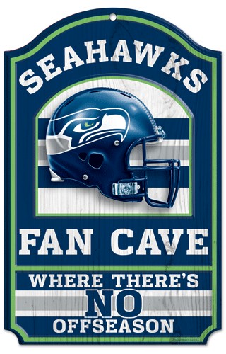 Seattle Seahawks Wood Sign - 11