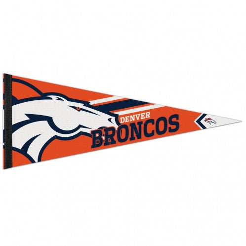 Denver Broncos Pennant 12x30 Premium Style