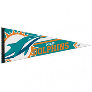 Miami Dolphins Pennant 12x30 Premium Style