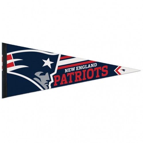 New England Patriots Pennant 12x30 Premium Style