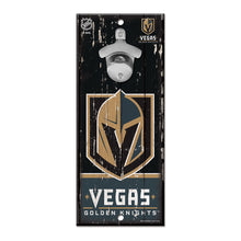 Vegas Golden Knights Sign Wood 5x11 Bottle Opener