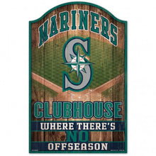 Seattle Mariners Sign 11x17 Wood Fan Cave Design - Special Order