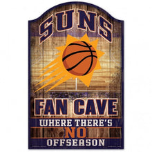 Phoenix Suns?? Sign 11x17 Wood Fan Cave Design - Special Order