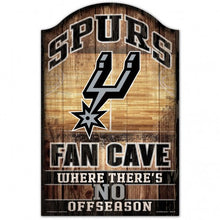 San Antonio Spurs Sign 11x17 Wood Fan Cave Design - Special Order