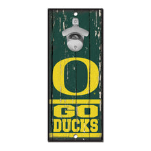 Oregon Ducks Sign Wood 5x11 Bottle Opener