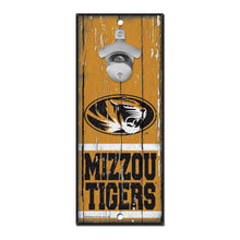 Missouri Tigers Sign Wood 5x11 Bottle Opener