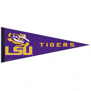 LSU Tigers Pennant 12x30 Premium Style