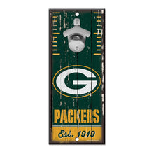 Green Bay Packers Sign Wood 5x11 Bottle Opener