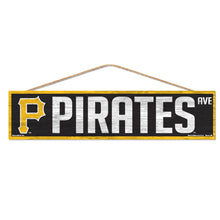 Pittsburgh Pirates Sign 4x17 Wood Avenue Design