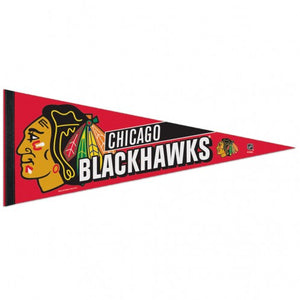 Chicago Blackhawks Pennant 12x30 Premium Style