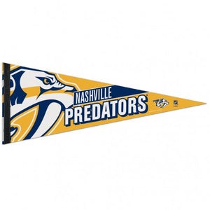 Nashville Predators Pennant 12x30 Premium Style