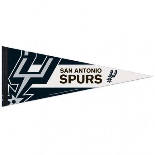 San Antonio Spurs Pennant 12x30 Premium Style