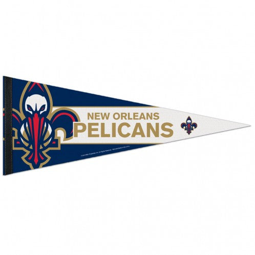 New Orleans Pelicans Pennant 12x30 Premium Style - Special Order