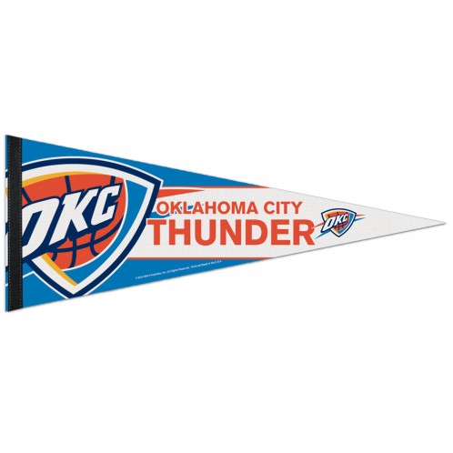 Oklahoma City Thunder Pennant 12x30 Premium Style