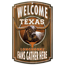 Texas Longhorns Wood Sign - Special Order
