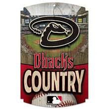 Arizona Diamondbacks Wood Sign - Country - Special Order