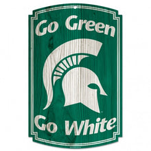 Michigan State Spartans Wood Sign - Special Order