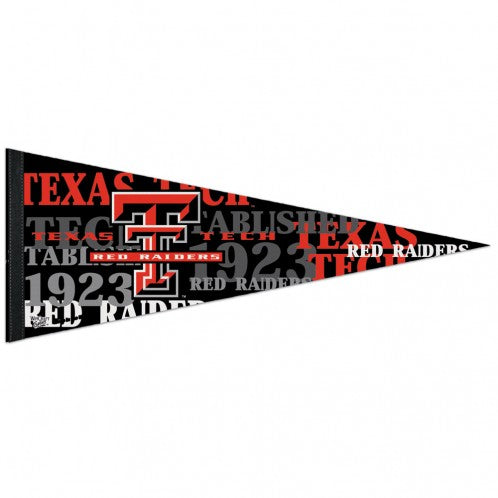 Texas Tech Red Raiders Pennant 12x30 Premium Style