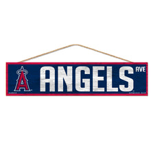 Los Angeles Angels Sign 4x17 Wood Avenue Design