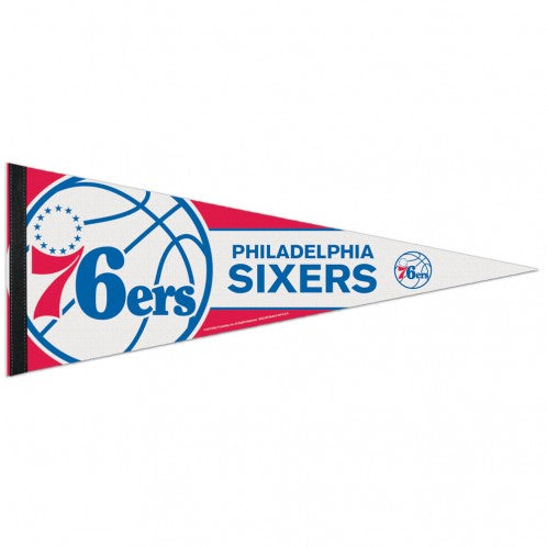 Philadelphia 76ers Pennant 12x30 Premium Style